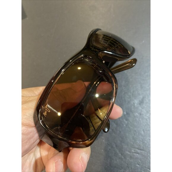 MAUI JIM WOMEN PALMS MJ111-01 BRONZE LENS SUNGLASSES - Picture 8 of 9